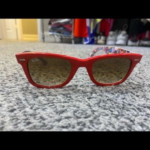 Red Raybans